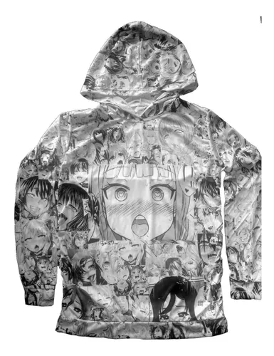 Ahegao Buzo Anime Hentai Hoddie Otaku Cuotas sin inter s