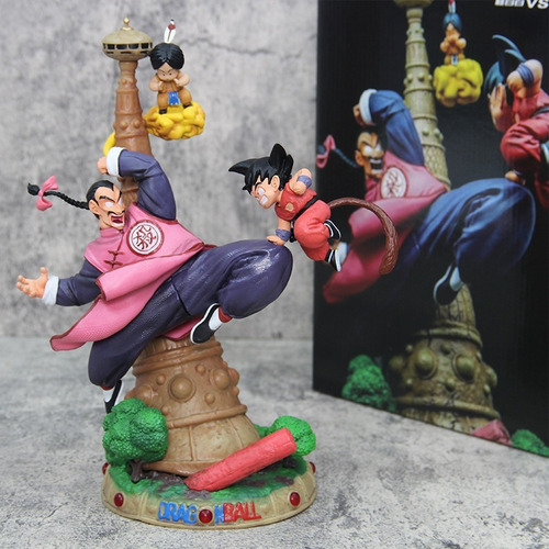 Figura Tao Pai Pai Vs Goku 28cm Dragon Ball Importado