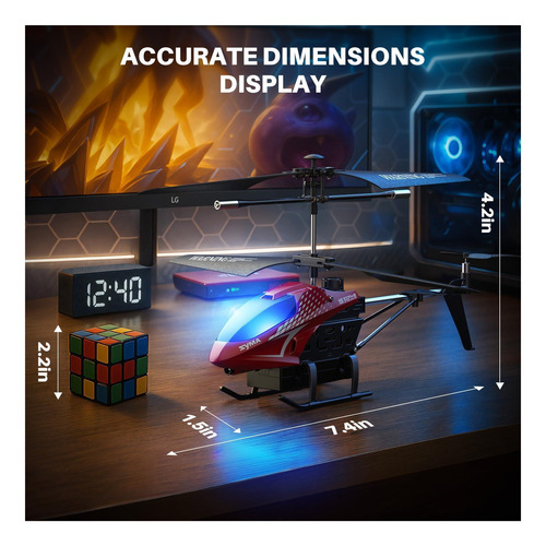 Helicóptero Syma Rc, Helicóptero De Control Remoto Con 40 De