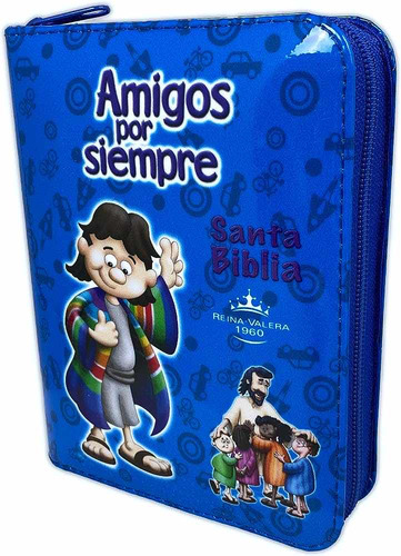 Amigos Por Siempre Acolchonado Azul