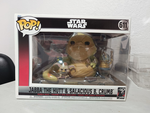 Funko Pop Star Wars Anakin Skywalker + Jabba (Usado)