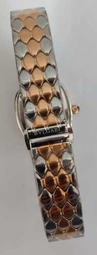 Reloj Bnlgr Mod. Serpentie Seduttorie Dama Correa Oro Rosa/plata Bisel Oro Rosa Caratula Verde (Usado)