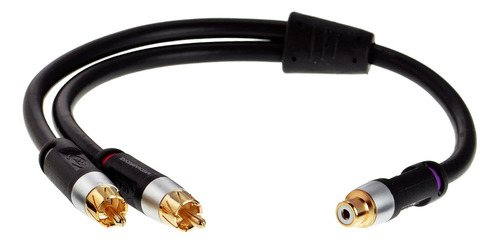 Ultra Series Rca Adaptador Y (12 Pulgadas) 1 Hembra...
