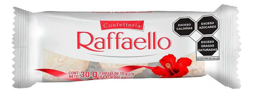 Chocolate Bombom Com 3 Unidades 30g Raffaello