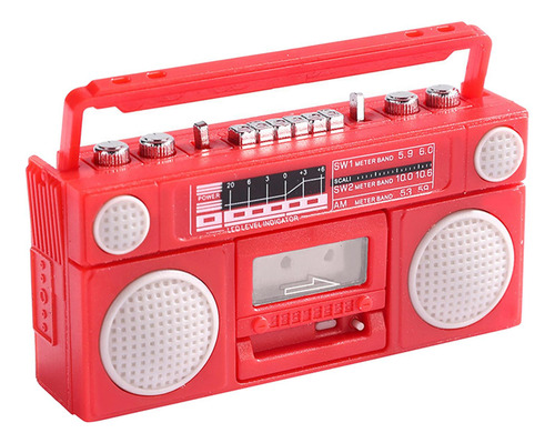 Fonógrafos De Grabadora De Gramófono De Estilo Rojo