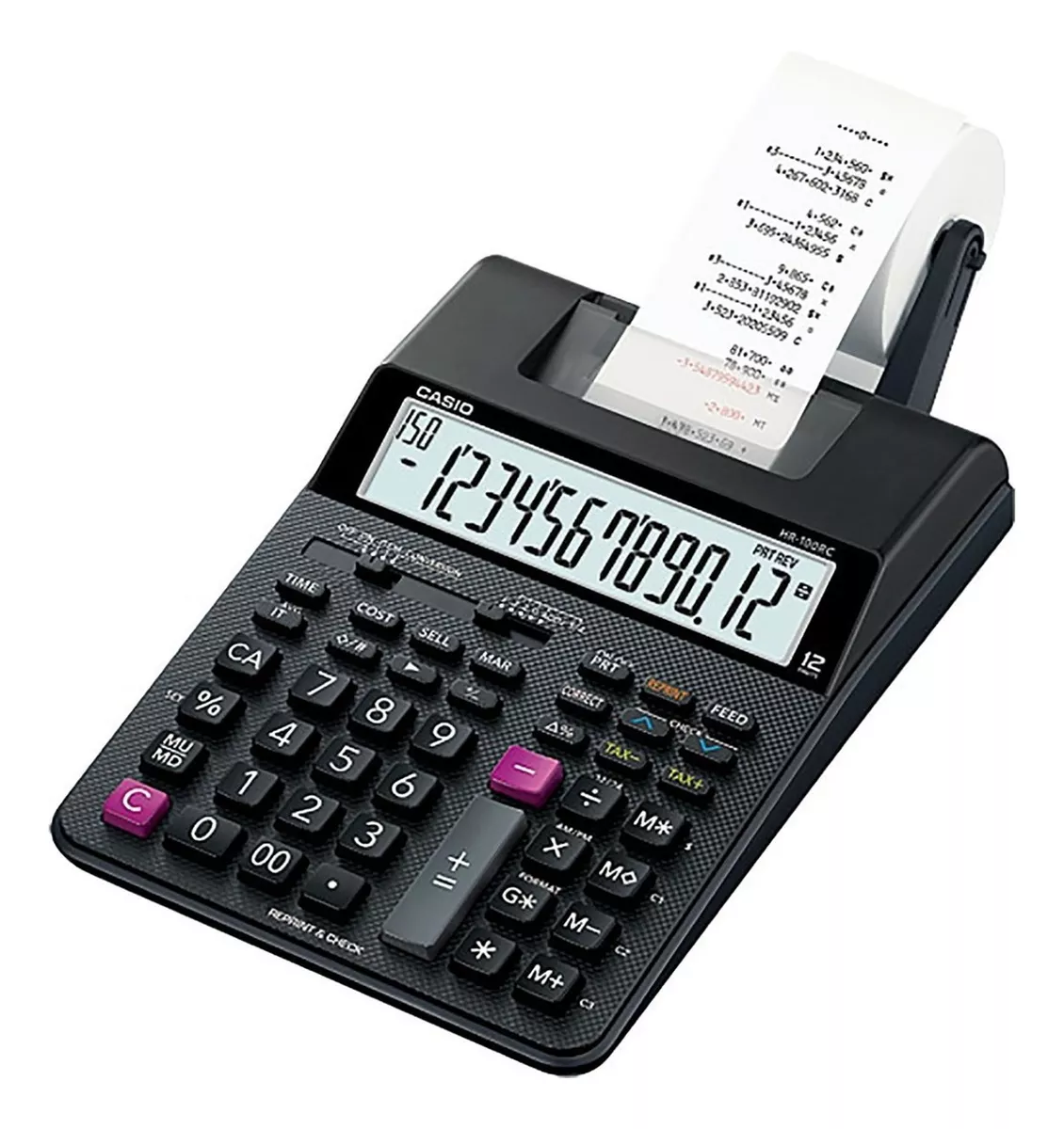 Tercera imagen para búsqueda de calculadora impresora casio hr 100