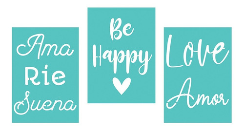 Stencil Laura Craft Set  Frases