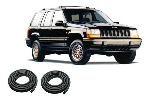 Jeep Grand Cherokee 1993/1999 Burletes De Puertas Delanteras