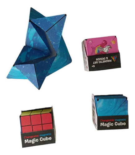 2 Cubo Rubik 72 Formas Juego Destreza Niños Adultos 