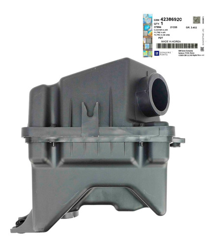 Imagen 3 de 10 de Portafiltro Purificador Aire Motor Aveo 2009 2010 Clasico