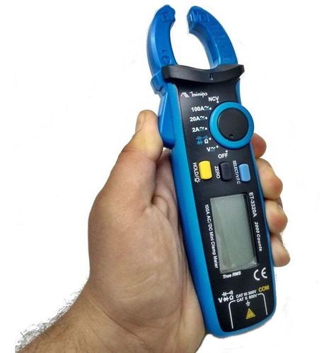 Imagem 5 de 6 de Alicate Amperímetro Digital Cat Iii - Et-3320a Minipa