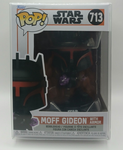Funko Pop Moff Gideon With Armor 713 Star Wars (Usado)
