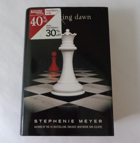 Breaking Dawn Libro Stephenie Meyer Ingles Empastado
