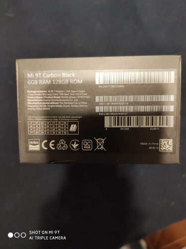 Celular Xiaomi Mi 9t