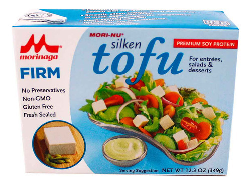 Tofu Morinu Firme Azul 349g