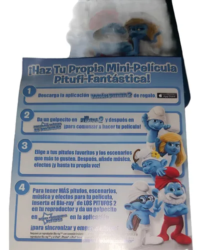 Bluray Los Pitufos + Los Pitufos 2 (Usado)