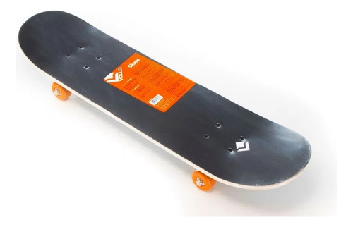 Kit Skate Pro Maple Rolamento + Proteção + Capacete Vollo