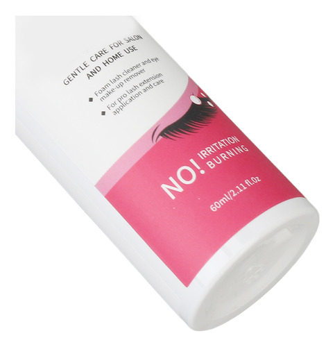 Champú Lash Foam, Limpiador Profesional Para Extensiones De