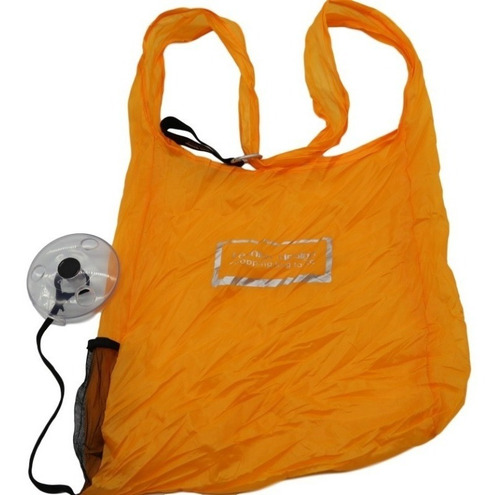Imagen 8 de 8 de Bolsa Ecológica Enrollable Portátil Compacta Compras Resiste