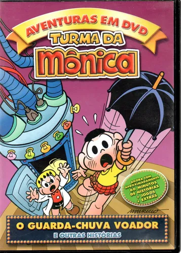 Dvd Turma Da Mônica - O Guarda - Chuva Voador