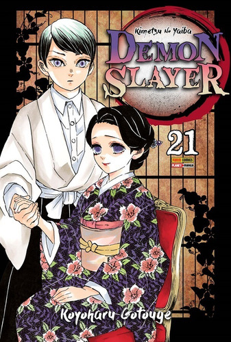 Demon Slayer - Kimetsu No Yaiba Vol. 21, de Gotouge, Koyoharu. Editora Panini Brasil LTDA, capa mole em português, 2021