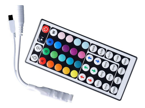 Duaitek CTRL-RGB5 controlador tira rgb infrarojo 44 botones slim
