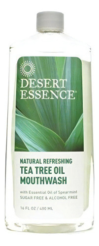 Desert Essence Tea Tree Oil Enjuague Bucal Con Aceite Esenci