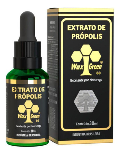 Extrato De Própolis Seco 30% Wax Green 30ml