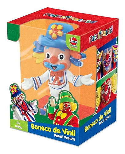 Boneco Patati Vinil Líder 2403