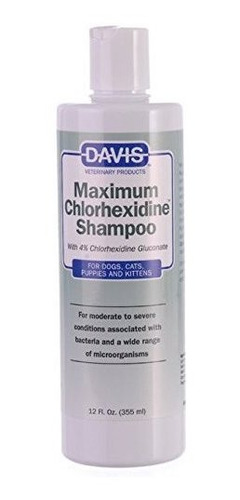 Davis Maxima Clorhexidina Mascota Champu 12ounce