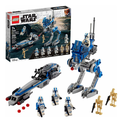 Figuras Para Armar Lego Star Wars 501st Legion Clone Tr Fgr