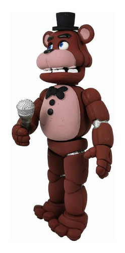Imagen 3 de 4 de Five Nights At Freddys Figura Freddy Fazbear Con Luz Led