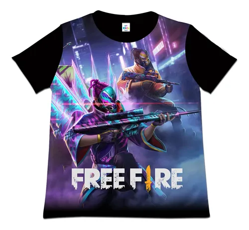Polos de free fire para niños sale