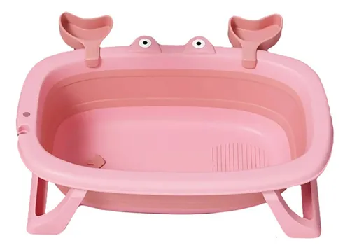 Tina Bañera Plegable Para Bebe De Cangrejo Edad 3-36 Meses