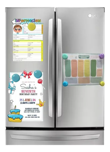 Imanes Para Refrigerador Iman Nevera Emoji Pizarra Set 8pcs