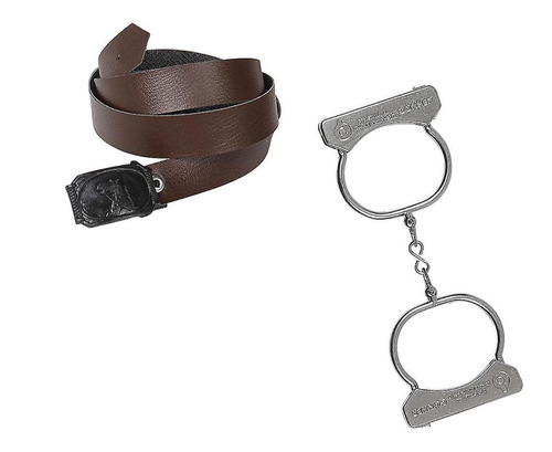 Gonher Set Comisario Revolver Placa Esposas Funda Juguete Ax