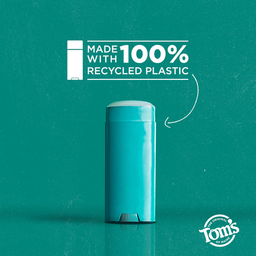 Desodorante Tom's Of Maine, Sem Perfume, Sem Alumínio, 95 Ml