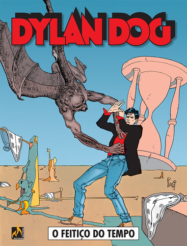 Dylan Dog - volume 20: O feitiço do tempo, de Claudio, Chiaverotti. Editora Edições Mythos Eireli,Sergio Bonelli Editore, capa mole em português, 2021