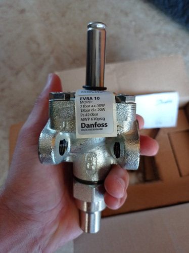 Válvula Refrigeración Amoníaco Marca Danfoss Evra10