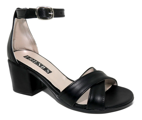 Imagen 1 de 5 de Sandalias Vestir Tacon 6 Cm Mujer Fiesta Noche Verano 700