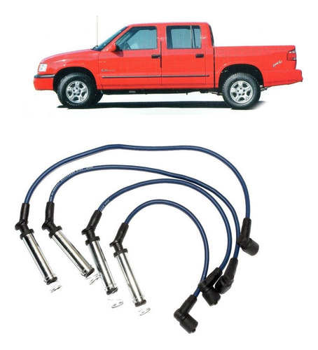 Juego Cable Bujía Para Chevrolet S10 Apache 2.2 1999 2000