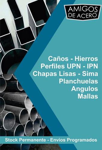 Perfil U De Hierro N° 12 - Upn 120 X 55 Mm - 6 Mts - Ha