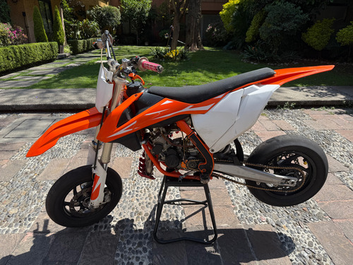 Ktm Sx 85 Convertida Para Pista, Con Equipo Adicional