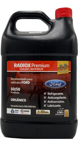 Refrigerante Para Carros Ford Amarillo Qvar Somos Tienda