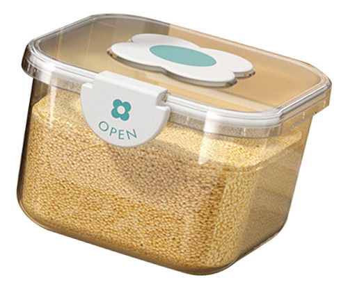 Caja De Almacenamiento De Arroz Hermética Transparente