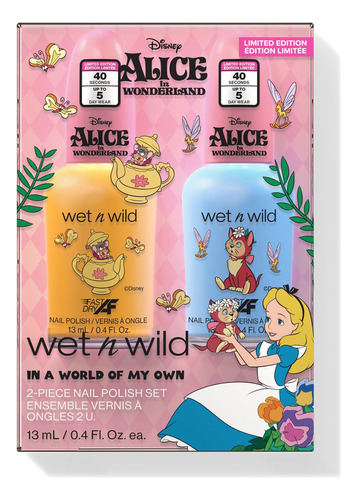 Set De Esmaltes Wet N Wild Alice In Wonderland