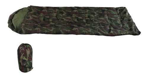 Sobre De Dormir Xl 2.10m De Largo Verde Camuflado Camping