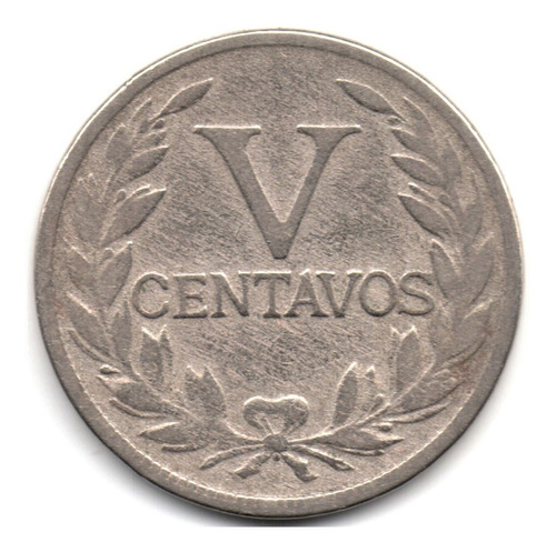 5 Centavos 1919 Con Punto