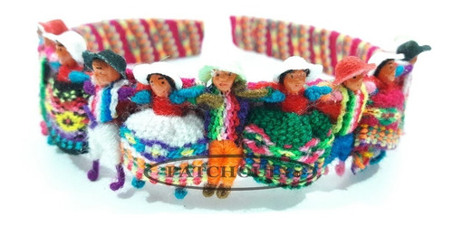 Imagen 4 de 4 de Vinchas Cholitos Cholitas Bailando Andina Artesanal Cap. Fed
