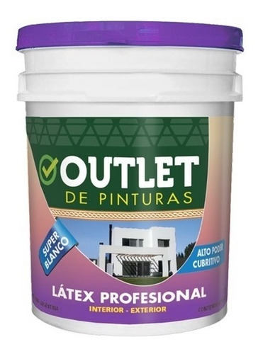 Látex Pintura Profesional Premium Int Ext 20 Litros